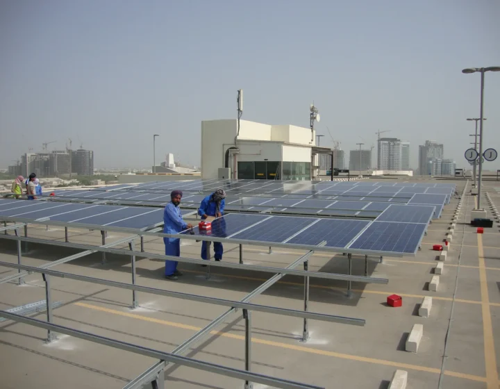 111KW Solar Roof Top Pilot Programme of Masdar in ADNEC